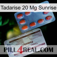 Tadarise 20 Mg Sunrise 36